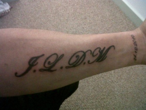 lettres tatouages 15