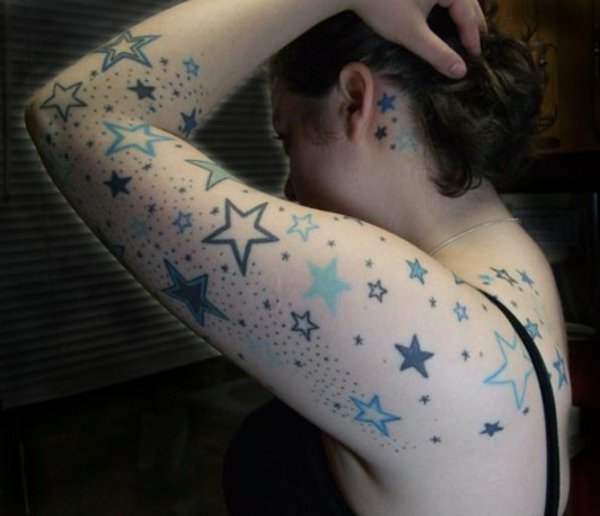 idee tatouage etoiles 228