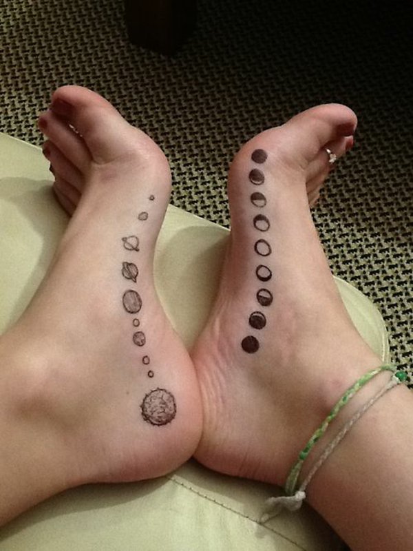 idee tatouage pied 323