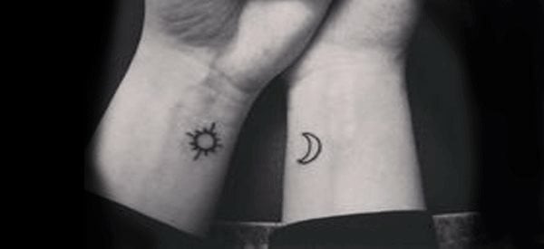 tatuaje sol y luna