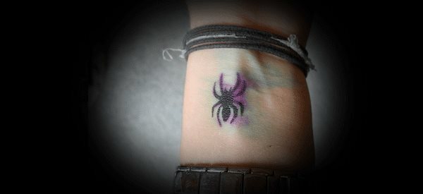 tatuajes de arañas
