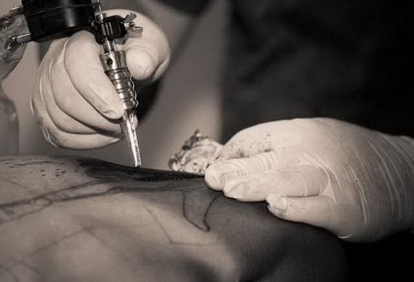 tatouage procces