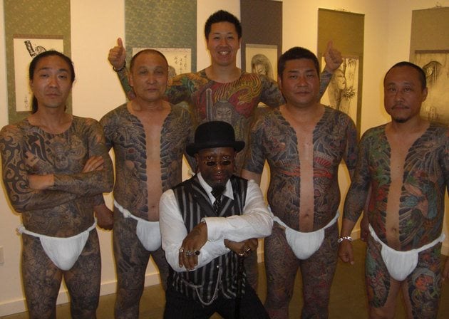 Tatouages yakuza ou de la mafia japonaise