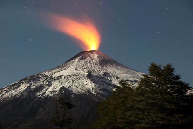 Quelles sont les 17 parties d'un volcan ?