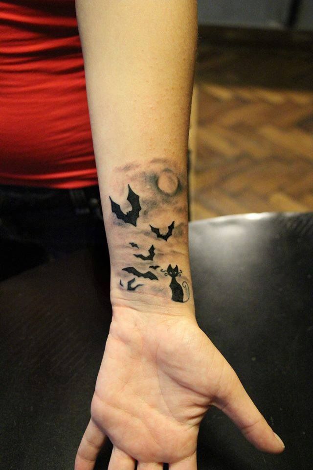 Que symbolise une chauve-souris sur un tattoo ?