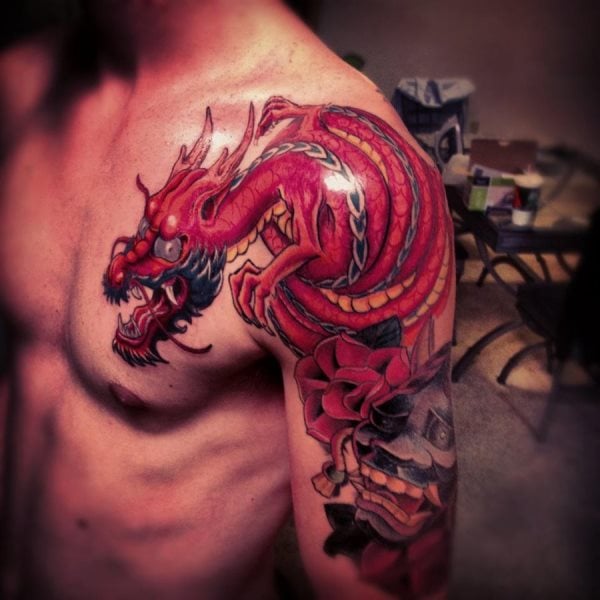 dragon tatouage