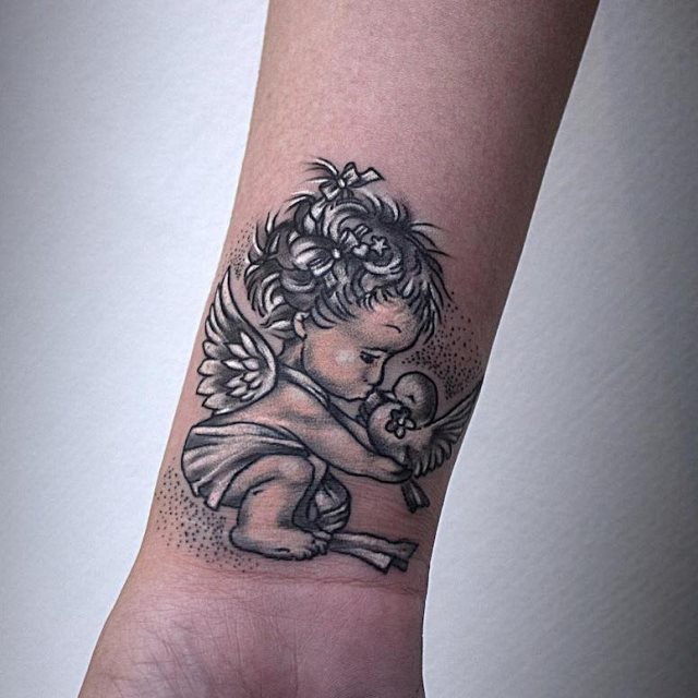 tattoo feminin ange 27