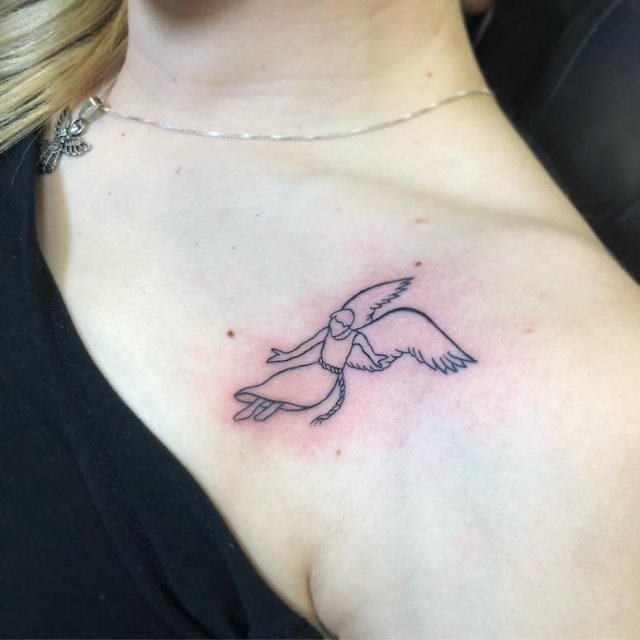 tattoo feminin ange 37