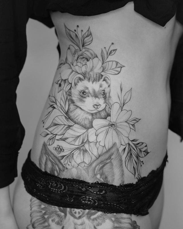 tattoo feminin animal 49