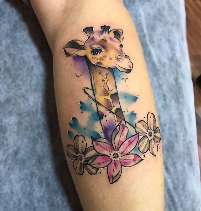 tattoo feminin animal 64