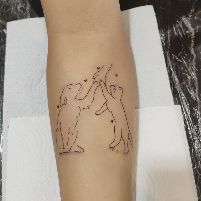 tattoo feminin animal 75