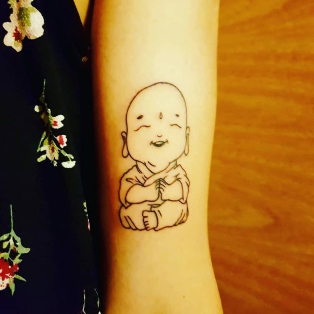 tattoo feminin de bouddha 41