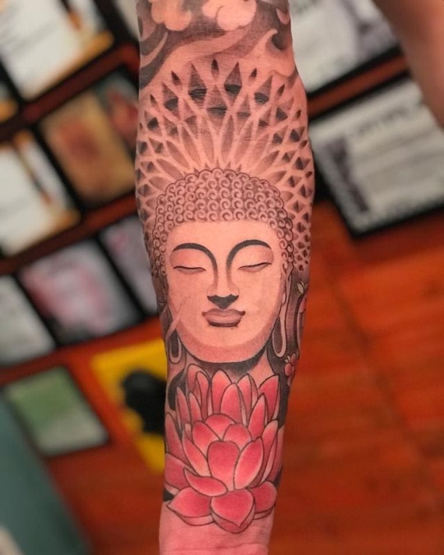 tattoo feminin de bouddha 58