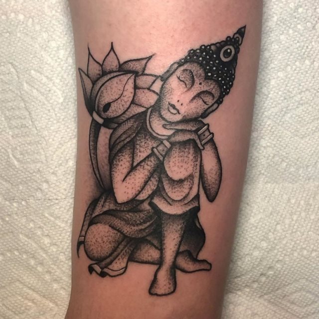 tattoo feminin de bouddha 61