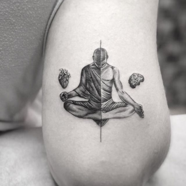 tattoo feminin de bouddha 62