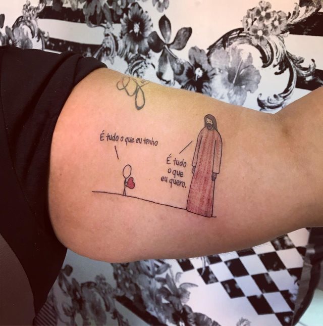 tattoo feminin de jesus christ 69