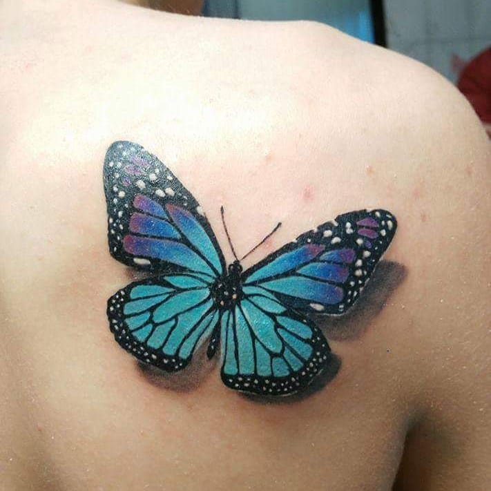 tattoo feminin de papillon 138