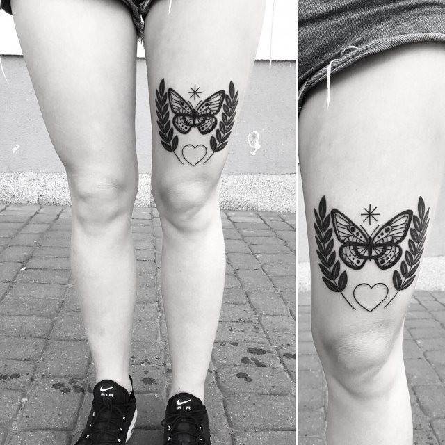 tattoo feminin de papillon 50