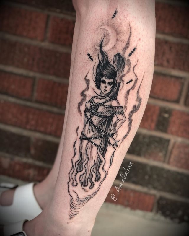 Tatouages de sorcières et de magiciens : Galerie de photos