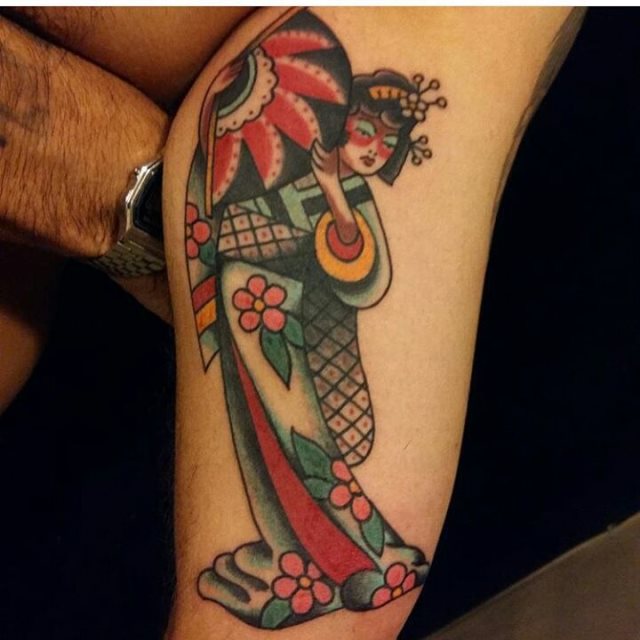 tattoo feminin geisha 61