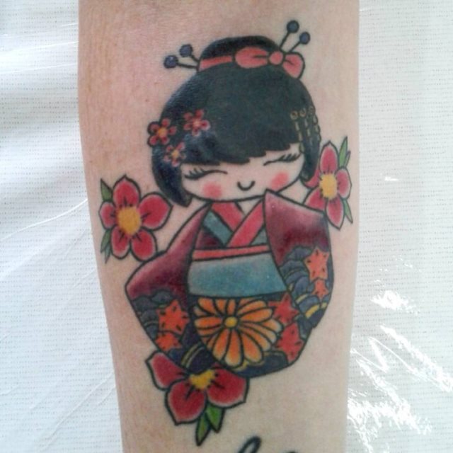 tattoo feminin geisha 66
