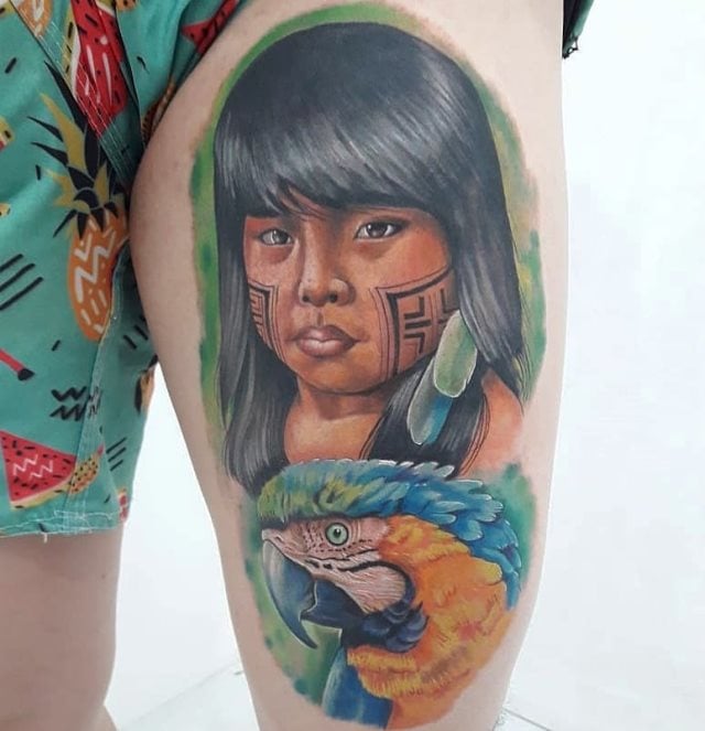 tattoo feminin indigenes 45