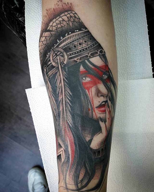tattoo feminin indigenes 71