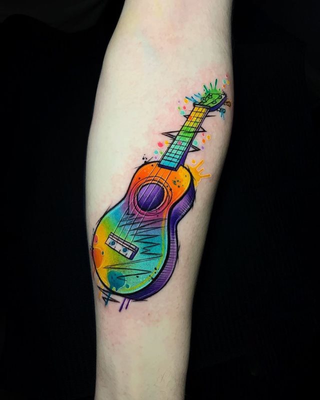 tattoo feminin musicale 62