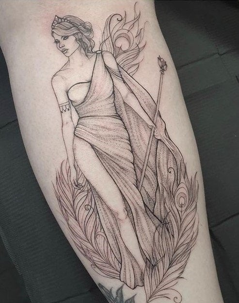 tattoo feminin mythologie grecque 19