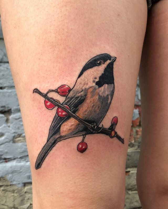 tattoo feminin oiseau 20