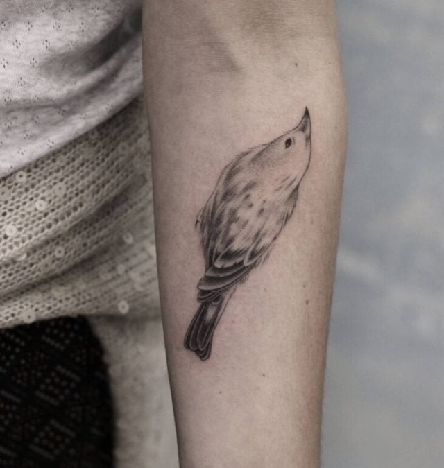 tattoo feminin oiseau 48