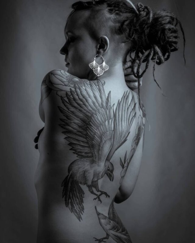 tattoo feminin oiseau 67