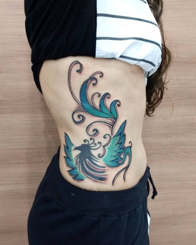 tattoo feminin phoenix 10