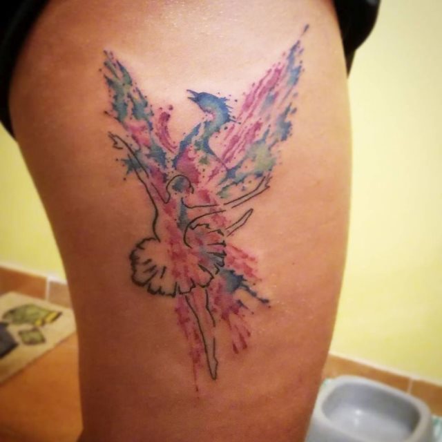 tattoo feminin phoenix 25