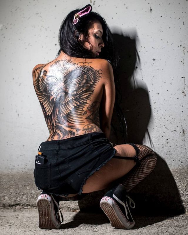 tattoo feminin phoenix 34
