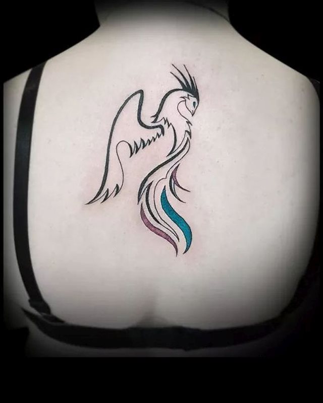 tattoo feminin phoenix 39