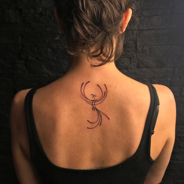 tattoo feminin phoenix 49