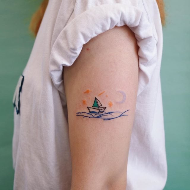 tattoo feminin pour bras 06