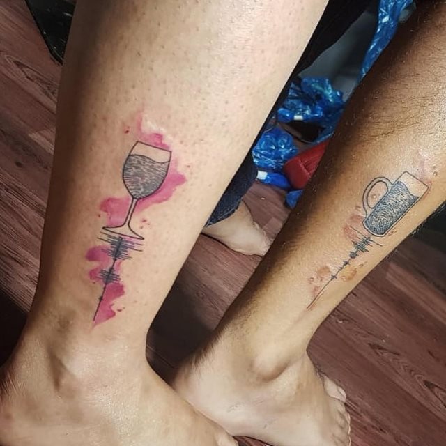 tattoo feminin pour couple 14