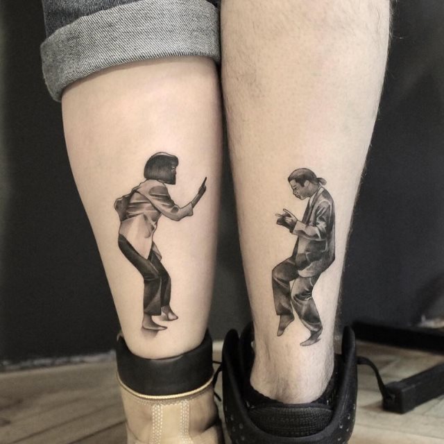 tattoo feminin pour couple 35