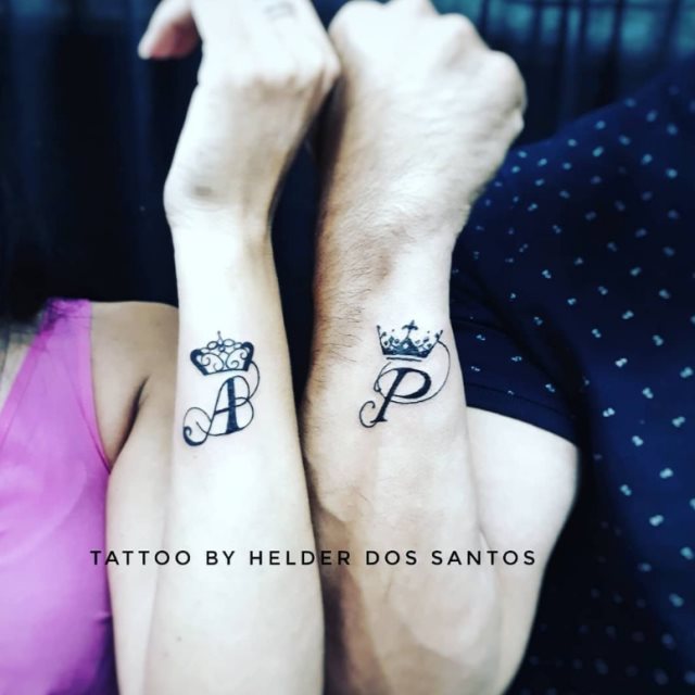 tattoo feminin pour couple 44