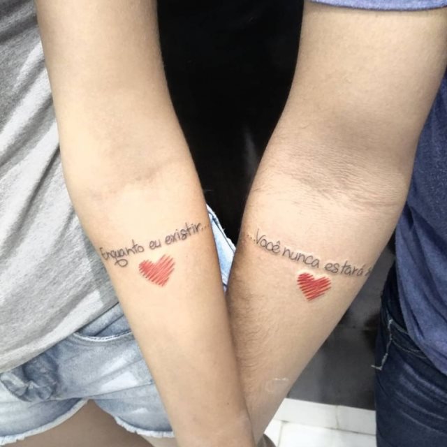 tattoo feminin pour couple 45