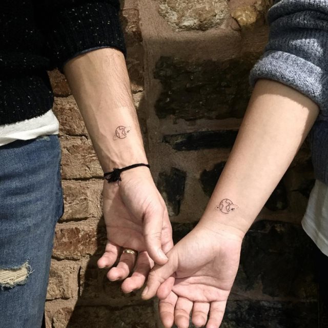 tattoo feminin pour couple 55