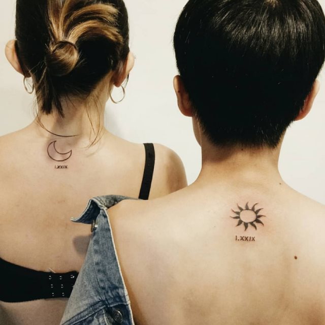 tattoo feminin pour couple 58