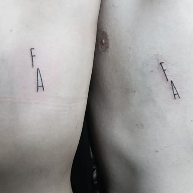 tattoo feminin pour couple 62