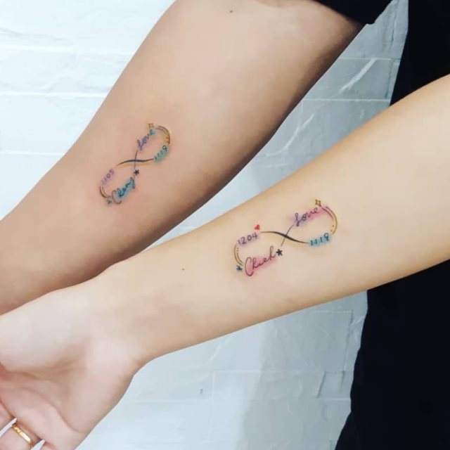 tattoo feminin pour couple 64