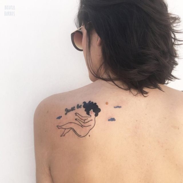 tattoo feminin pour dos 195