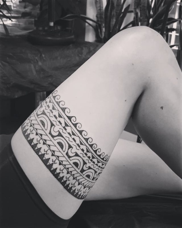tattoo feminin style maori 08