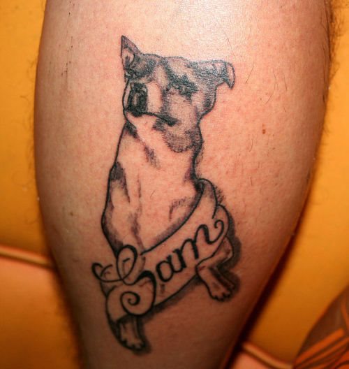 253 tatouage chien