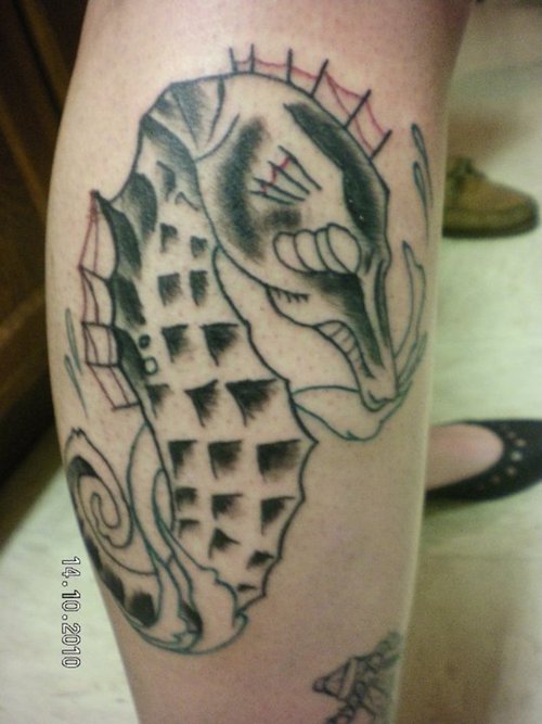 204 tatouage hippocampes